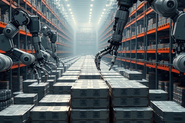 智能機械手助力生產線自動化