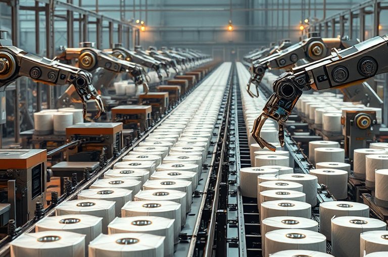 全自動管材碼垛機器人