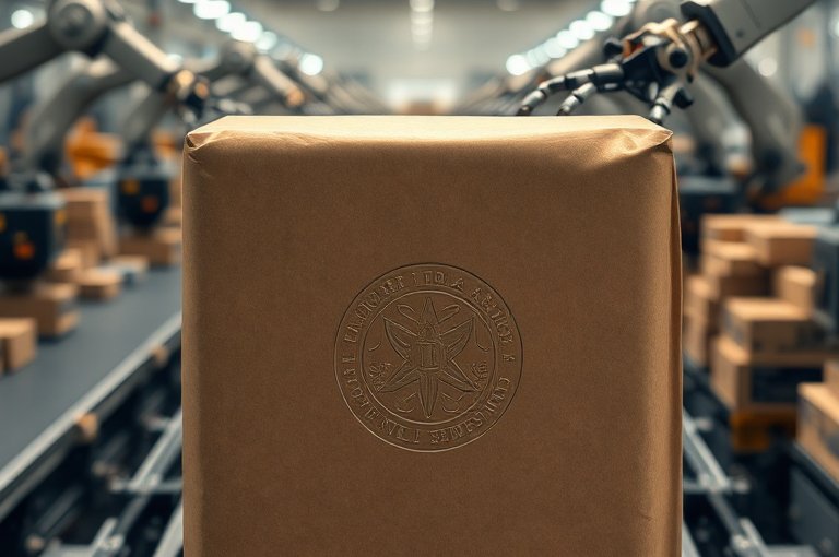 智能彩鋼板自動碼垛機