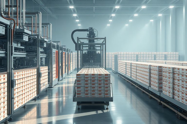 全自動(dòng)智能搬運(yùn)機(jī)器人