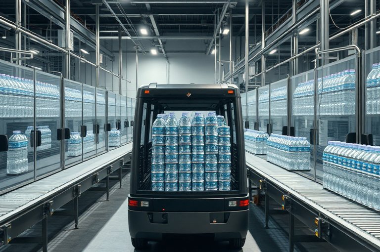 礦泉水瓶貼標自動化設備