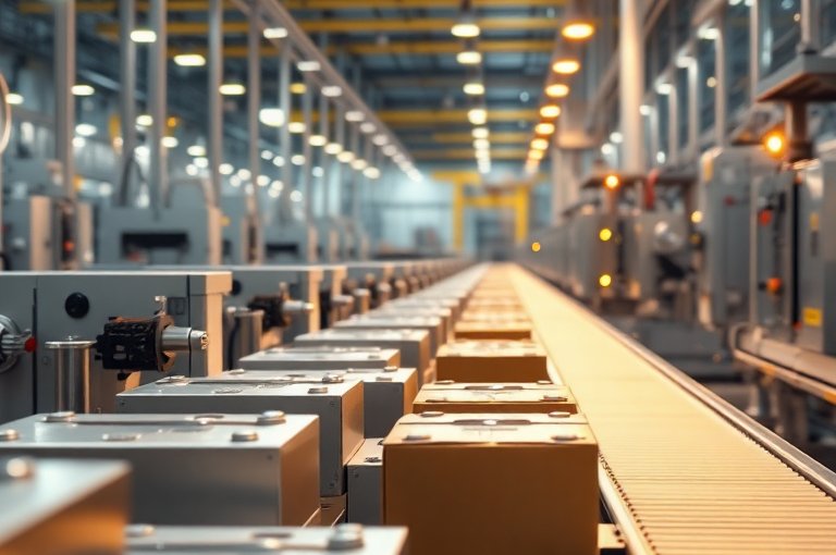 全自動智能碼垛機械手系統