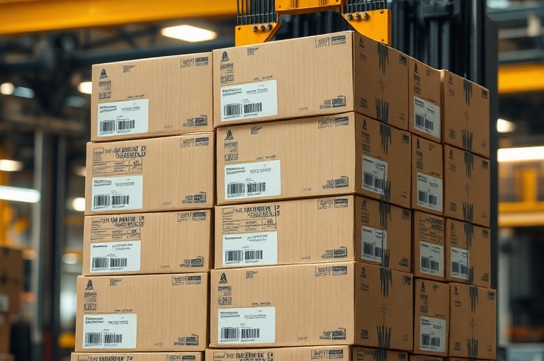 伸縮臂堆垛機倉庫高效搬運利器